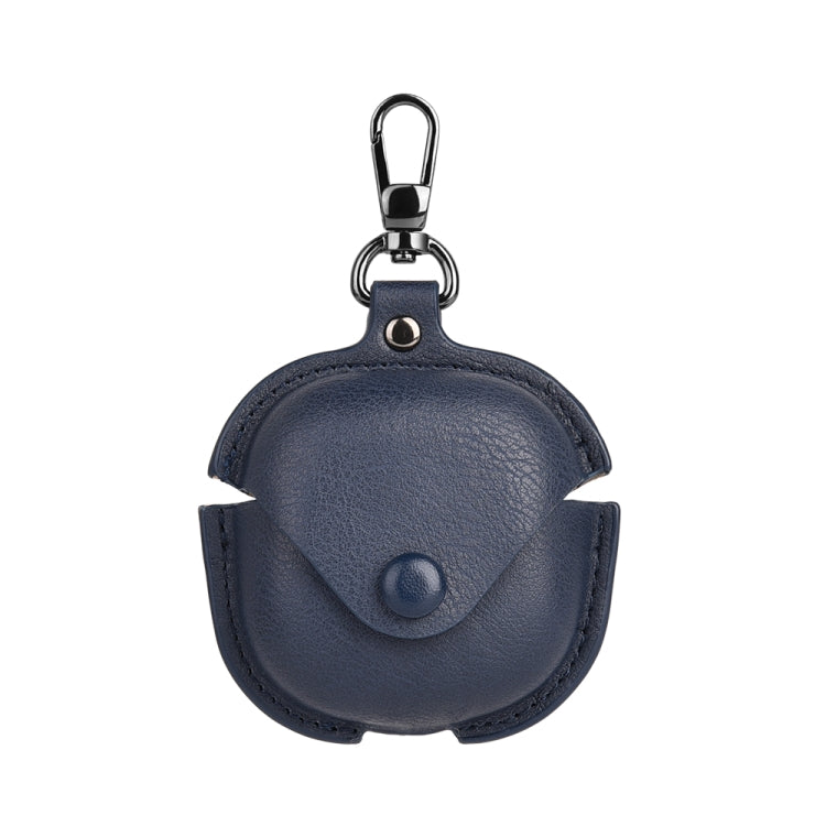 Custodia protettiva per auricolari TWS in pelle con gancio, For Samsung Galaxy Buds Live / Pro