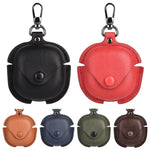 Custodia protettiva per auricolari TWS in pelle con gancio, For Samsung Galaxy Buds Live / Pro