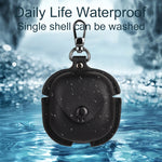 Custodia protettiva per auricolari TWS in pelle con gancio, For Samsung Galaxy Buds Live / Pro