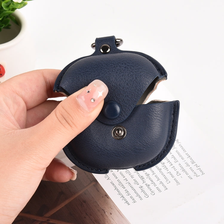 Custodia protettiva per auricolari TWS in pelle con gancio, For Samsung Galaxy Buds Live / Pro