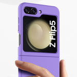 Skin Feel Custodia per telefono antiurto per PC smerigliato, For Samsung Galaxy Z Flip5