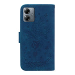 Custodia per telefono in pelle goffrata farfalla rosa, For Motorola Moto G14, For Motorola Edge 40, For Motorola Edge 40 Pro