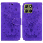 Custodia per telefono in pelle goffrata farfalla rosa, For Motorola Moto G86 5G, For Motorola Edge 60 Fusion / Edge 5G 2025, For Motorola Moto G05 / E15, For Motorola Moto G15