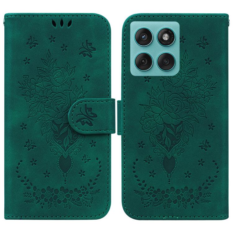 Custodia per telefono in pelle goffrata farfalla rosa, For Motorola Moto G86 5G, For Motorola Edge 60 Fusion / Edge 5G 2025, For Motorola Moto G05 / E15, For Motorola Moto G15