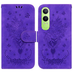 Custodia per telefono in pelle goffrata farfalla rosa, For OPPO Reno12 Pro 5G Global, For OPPO Reno12 5G Global, For OPPO K12x, For OPPO A60 4G