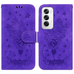 Custodia per telefono in pelle goffrata farfalla rosa, For OPPO Reno12 Pro 5G Global, For OPPO Reno12 5G Global, For OPPO K12x, For OPPO A60 4G