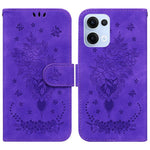 Custodia per telefono in pelle goffrata farfalla rosa, For OPPO Reno13 Pro Global, For OPPO Reno13 Global, For OPPO Reno13 F 4G / 5G, For OPPO Reno12 F 5G