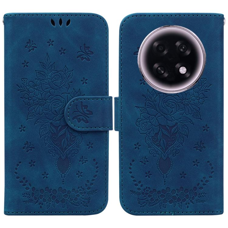 Custodia per telefono in pelle goffrata farfalla rosa, For OPPO Reno15 5G Global, For OPPO A6 GT 5G, For OPPO A5x 5G / A3 4G / 5G / A3x 4G / 5G, For OPPO A5 Pro 5G
