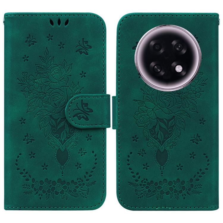Custodia per telefono in pelle goffrata farfalla rosa, For OPPO Reno15 5G Global, For OPPO A6 GT 5G, For OPPO A5x 5G / A3 4G / 5G / A3x 4G / 5G, For OPPO A5 Pro 5G
