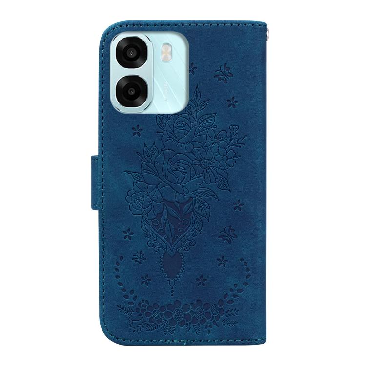 Custodia per telefono in pelle goffrata farfalla rosa, For OPPO A6 / A6s / A6t / A6x 4G / 5G Global, For OPPO Reno15 Pro Max 5G / Reno15 Pro India, For OPPO Reno15 Pro 5G / Reno15 Pro Mini 5G, For OPPO Reno15 F 5G Global