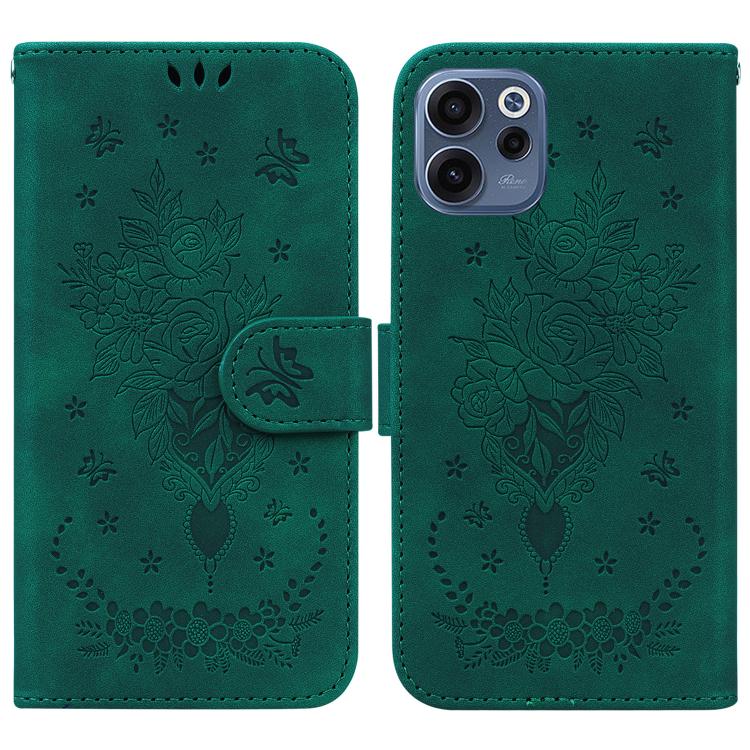 Custodia per telefono in pelle goffrata farfalla rosa, For OPPO A6 / A6s / A6t / A6x 4G / 5G Global, For OPPO Reno15 Pro Max 5G / Reno15 Pro India, For OPPO Reno15 Pro 5G / Reno15 Pro Mini 5G, For OPPO Reno15 F 5G Global