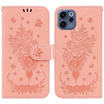 Custodia per telefono in pelle goffrata farfalla rosa, For OPPO A6 / A6s / A6t / A6x 4G / 5G Global, For OPPO Reno15 Pro Max 5G / Reno15 Pro India, For OPPO Reno15 Pro 5G / Reno15 Pro Mini 5G, For OPPO Reno15 F 5G Global