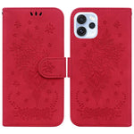 Custodia per telefono in pelle goffrata farfalla rosa, For OPPO A6 / A6s / A6t / A6x 4G / 5G Global, For OPPO Reno15 Pro Max 5G / Reno15 Pro India, For OPPO Reno15 Pro 5G / Reno15 Pro Mini 5G, For OPPO Reno15 F 5G Global