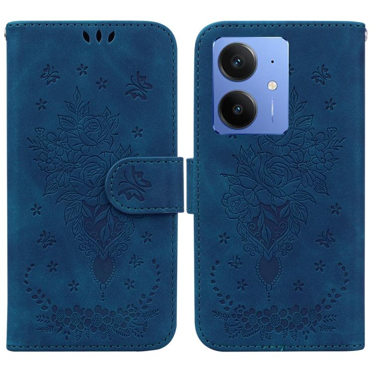 Custodia per telefono in pelle goffrata farfalla rosa, For Realme Narzo 80 Lite 4G / C71 India, For Realme 15 5G / Realme 15 Pro 5G, For Realme 14, For Realme Neo7 SE