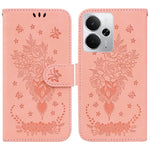 Custodia per telefono in pelle goffrata farfalla rosa, For Realme Narzo 80 Lite 4G / C71 India, For Realme 15 5G / Realme 15 Pro 5G, For Realme 14, For Realme Neo7 SE