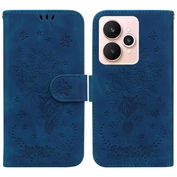 Custodia per telefono in pelle goffrata farfalla rosa, For Realme Narzo 80 Lite 4G / C71 India, For Realme 15 5G / Realme 15 Pro 5G, For Realme 14, For Realme Neo7 SE