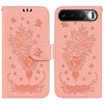 Custodia per telefono in pelle goffrata farfalla rosa, For Realme 16 5G, For Realme 16 Pro+ 5G, For Realme 16 Pro 5G, For Realme 15T 5G