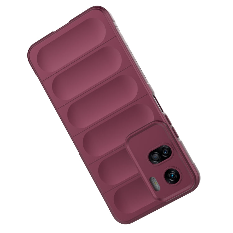 Magic Shield TPU + custodia per telefono in flanella, For Honor 90 Lite