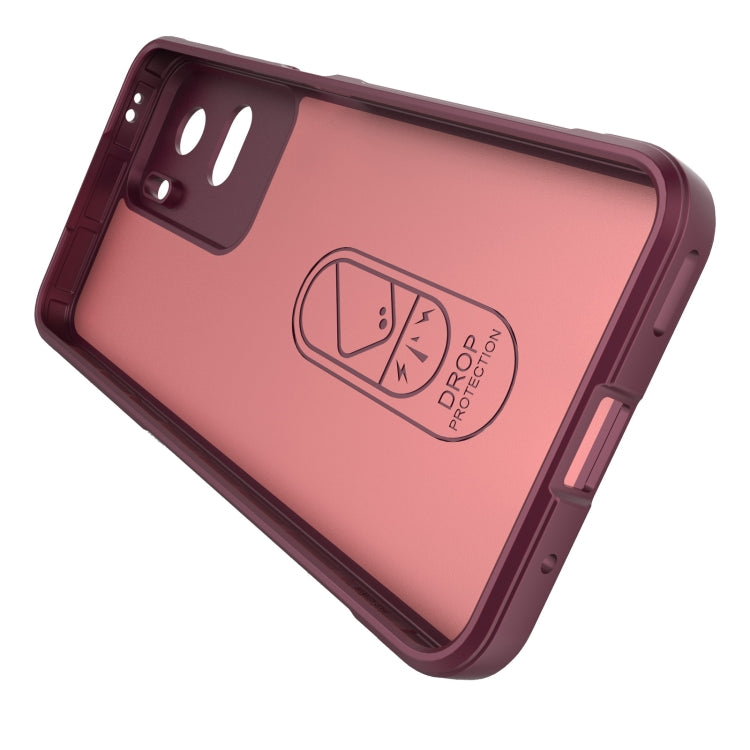 Magic Shield TPU + custodia per telefono in flanella, For Honor 90 Lite