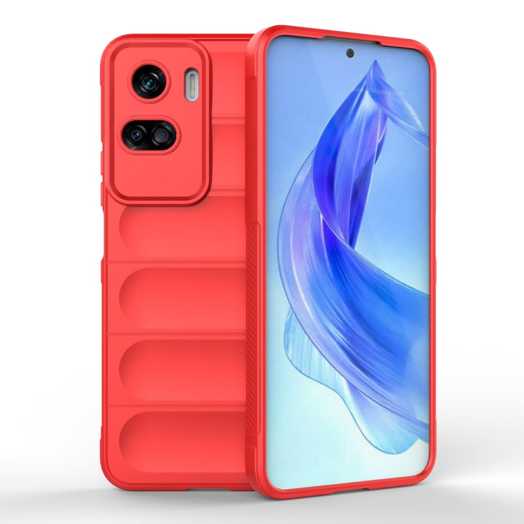 Magic Shield TPU + custodia per telefono in flanella, For Honor 90 Lite