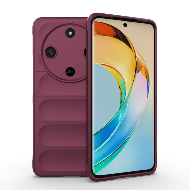 Magic Shield TPU + custodia per telefono in flanella, For Honor 100 5G, For Honor X50 5G Global / X9b