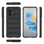 Magic Shield TPU + custodia per telefono in flanella, For Honor 100 5G, For Honor X50 5G Global / X9b