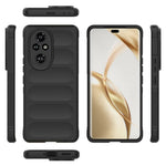Magic Shield TPU + custodia per telefono in flanella, For Honor 200 Pro, For Honor 200 Lite Global