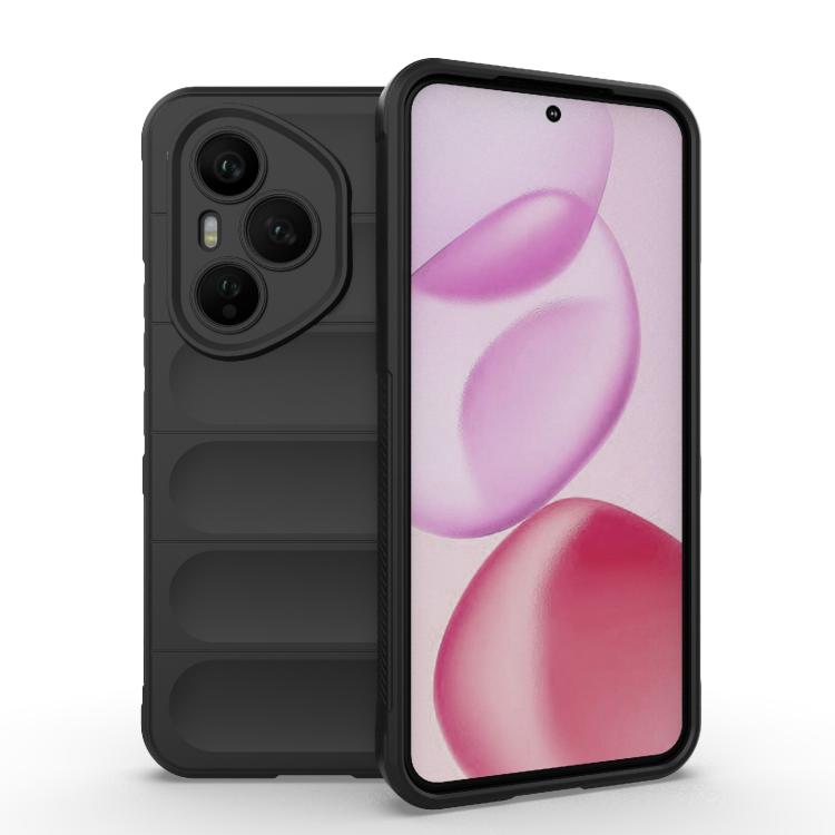 Magic Shield TPU + custodia per telefono in flanella, For Honor 500 Pro Global 155.8mm, For Honor 400 Pro 5G Global 160.8mm