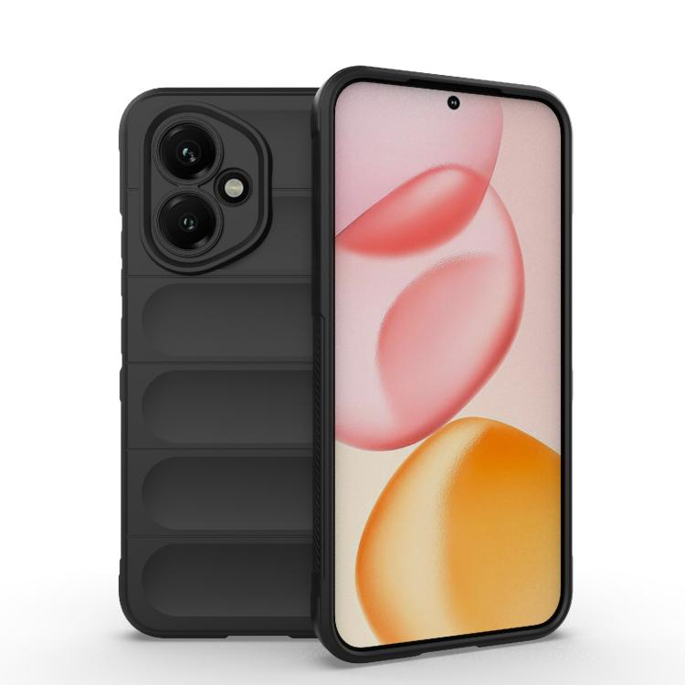 Magic Shield TPU + custodia per telefono in flanella, For Honor 400 Global 156.5mm, For Honor X60 Pro 5G