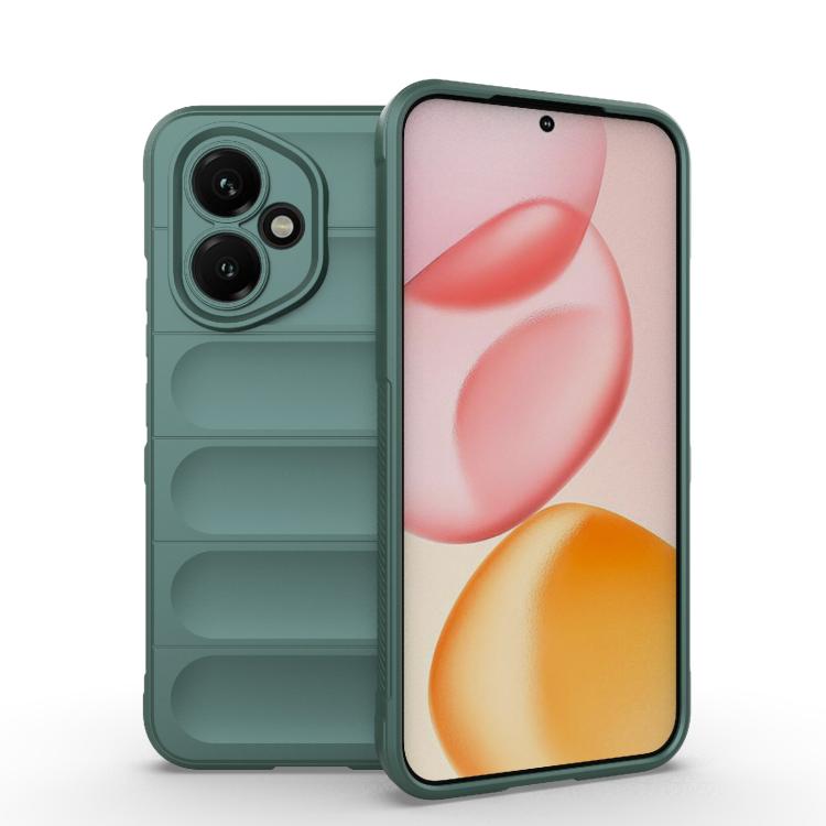 Magic Shield TPU + custodia per telefono in flanella, For Honor 400 Global 156.5mm, For Honor X60 Pro 5G