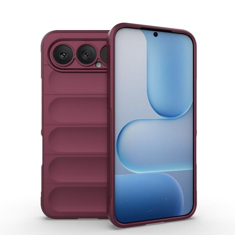Magic Shield TPU + custodia per telefono in flanella, For Honor 500 Pro Global 155.8mm, For Honor 400 Pro 5G Global 160.8mm
