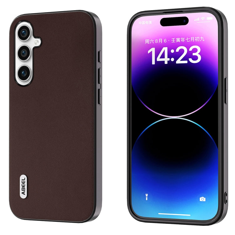 ABEL Custodia per telefono serie Xiaoya in vera pelle, For Samsung Galaxy S24 Ultra 5G, For Samsung Galaxy S23 FE 5G, For Samsung Galaxy S23 Ultra 5G, For Samsung Galaxy S23+ 5G, For Samsung Galaxy S23 5G