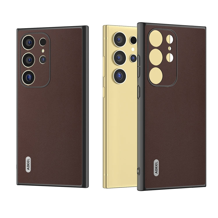 ABEL Custodia per telefono serie Xiaoya in vera pelle, For Samsung Galaxy S24 Ultra 5G, For Samsung Galaxy S23 FE 5G, For Samsung Galaxy S23 Ultra 5G, For Samsung Galaxy S23+ 5G, For Samsung Galaxy S23 5G