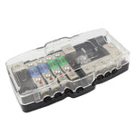 CP-0721 Orvac 0-4 GA 4 Circuito HD Fusibile Blocco distribuzione alimentazione Bus di terra con indicatore LED, CP-0721