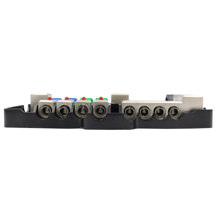 CP-0721 Orvac 0-4 GA 4 Circuito HD Fusibile Blocco distribuzione alimentazione Bus di terra con indicatore LED, CP-0721