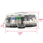 CP-0721 Orvac 0-4 GA 4 Circuito HD Fusibile Blocco distribuzione alimentazione Bus di terra con indicatore LED, CP-0721