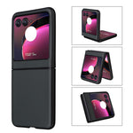 Custodia per telefono PC in pelle PU, For Motorola Razr 60 Ultra, For Motorola Moto Razr 50 Ultra, For Motorola Moto Razr 50, For Motorola Moto Razr 40 Ultra