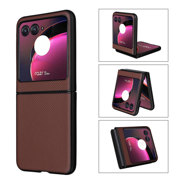 Custodia per telefono PC in pelle PU, For Motorola Razr 60 Ultra, For Motorola Moto Razr 50 Ultra, For Motorola Moto Razr 50, For Motorola Moto Razr 40 Ultra