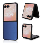 Custodia per telefono PC in pelle PU, For Motorola Razr 60 Ultra, For Motorola Moto Razr 50 Ultra, For Motorola Moto Razr 50, For Motorola Moto Razr 40 Ultra