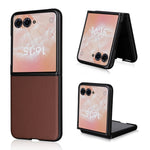 Custodia per telefono PC in pelle PU, For Motorola Razr 60 Ultra, For Motorola Moto Razr 50 Ultra, For Motorola Moto Razr 50, For Motorola Moto Razr 40 Ultra