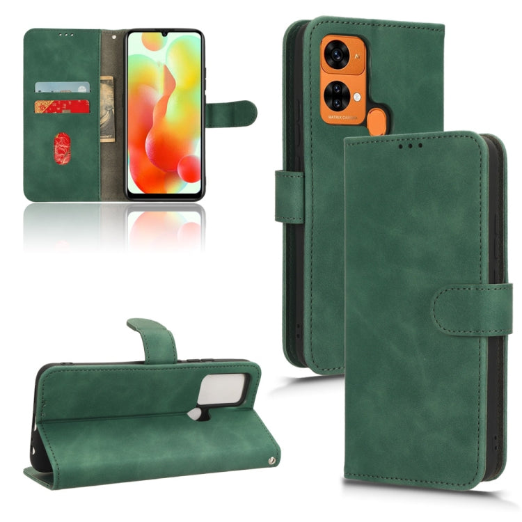 Custodia per telefono in pelle con vibrazione magnetica Skin Feel, For Oukitel C58, For Oukitel C57 Pro, For Oukitel C33
