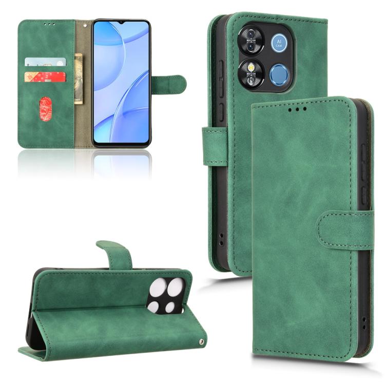 Custodia per telefono in pelle con vibrazione magnetica Skin Feel, For Oukitel C58, For Oukitel C57 Pro, For Oukitel C33