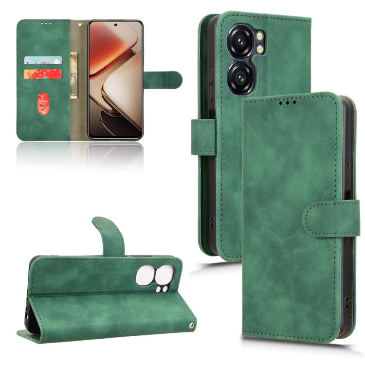 Custodia per telefono in pelle con vibrazione magnetica Skin Feel, For Oukitel C58, For Oukitel C57 Pro, For Oukitel C33