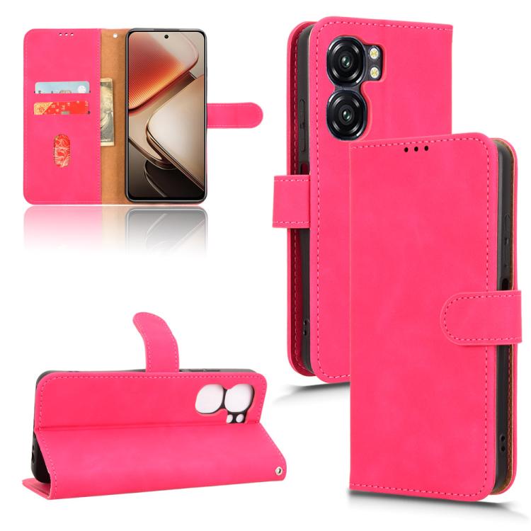 Custodia per telefono in pelle con vibrazione magnetica Skin Feel, For Oukitel C58, For Oukitel C57 Pro, For Oukitel C33