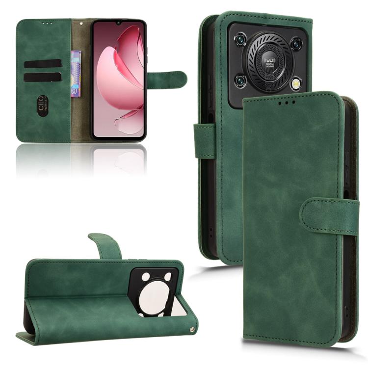 Custodia per telefono in pelle con vibrazione magnetica Skin Feel, For Oukitel C66, For Oukitel C26, For Oukitel C59 Pro, For Oukitel C60 Pro / C60