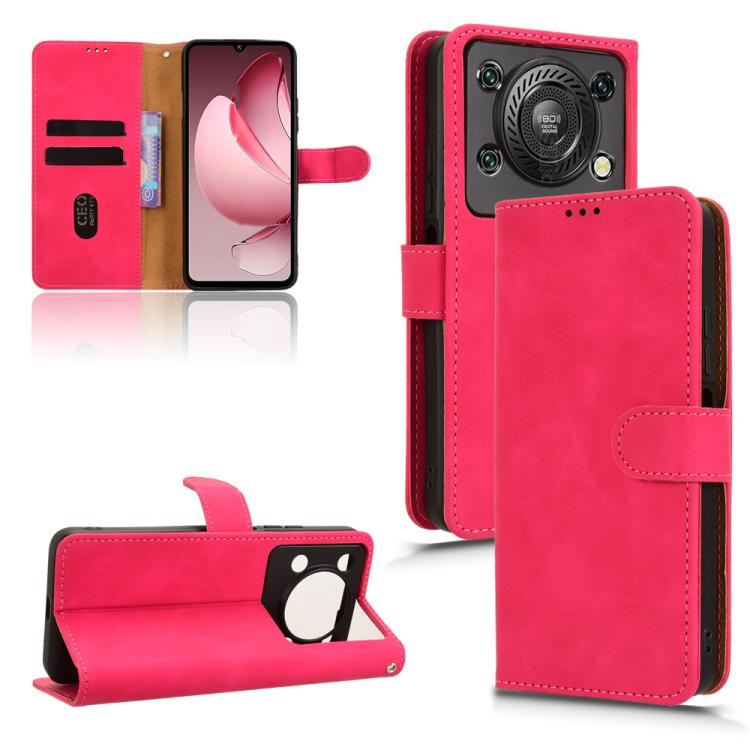 Custodia per telefono in pelle con vibrazione magnetica Skin Feel, For Oukitel C66, For Oukitel C26, For Oukitel C59 Pro, For Oukitel C60 Pro / C60