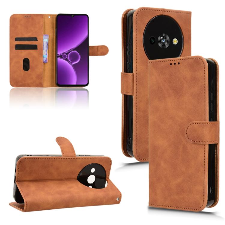 Custodia per telefono in pelle con vibrazione magnetica Skin Feel, For Oukitel C66, For Oukitel C26, For Oukitel C59 Pro, For Oukitel C60 Pro / C60