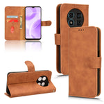 Custodia per telefono in pelle con vibrazione magnetica Skin Feel, For Ulefone Note 18 Ultra, For Ulefone Note 15, For Ulefone Note 16 Pro