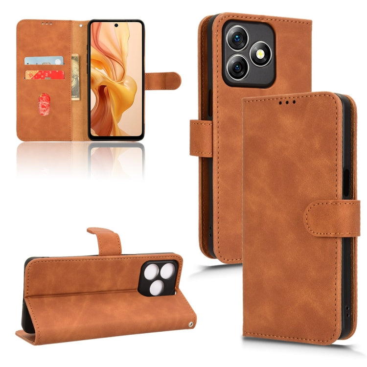Custodia per telefono in pelle con vibrazione magnetica Skin Feel, For Ulefone Note 18 Ultra, For Ulefone Note 15, For Ulefone Note 16 Pro