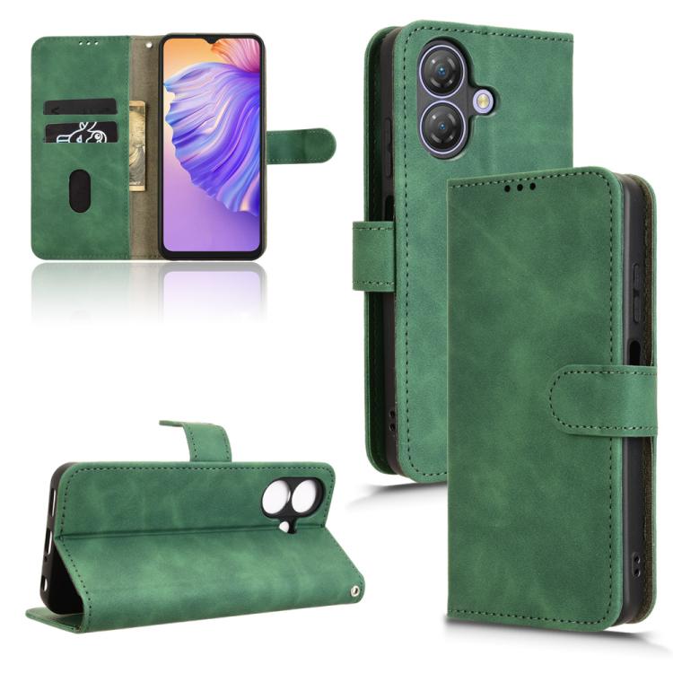 Custodia per telefono in pelle con vibrazione magnetica Skin Feel, For Ulefone Note 21, For Ulefone Note 20 Pro, For Ulefone Note 19, For Ulefone Note 17 Pro